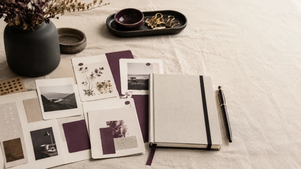 Running Out of Content Ideas? Build Inputs, Not Pressure — creator planning visual.