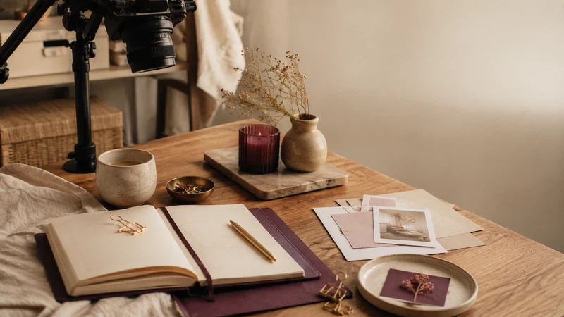 Content Ideas for Camera-Shy Creators: Six Comfortable Produ — creator planning visual.