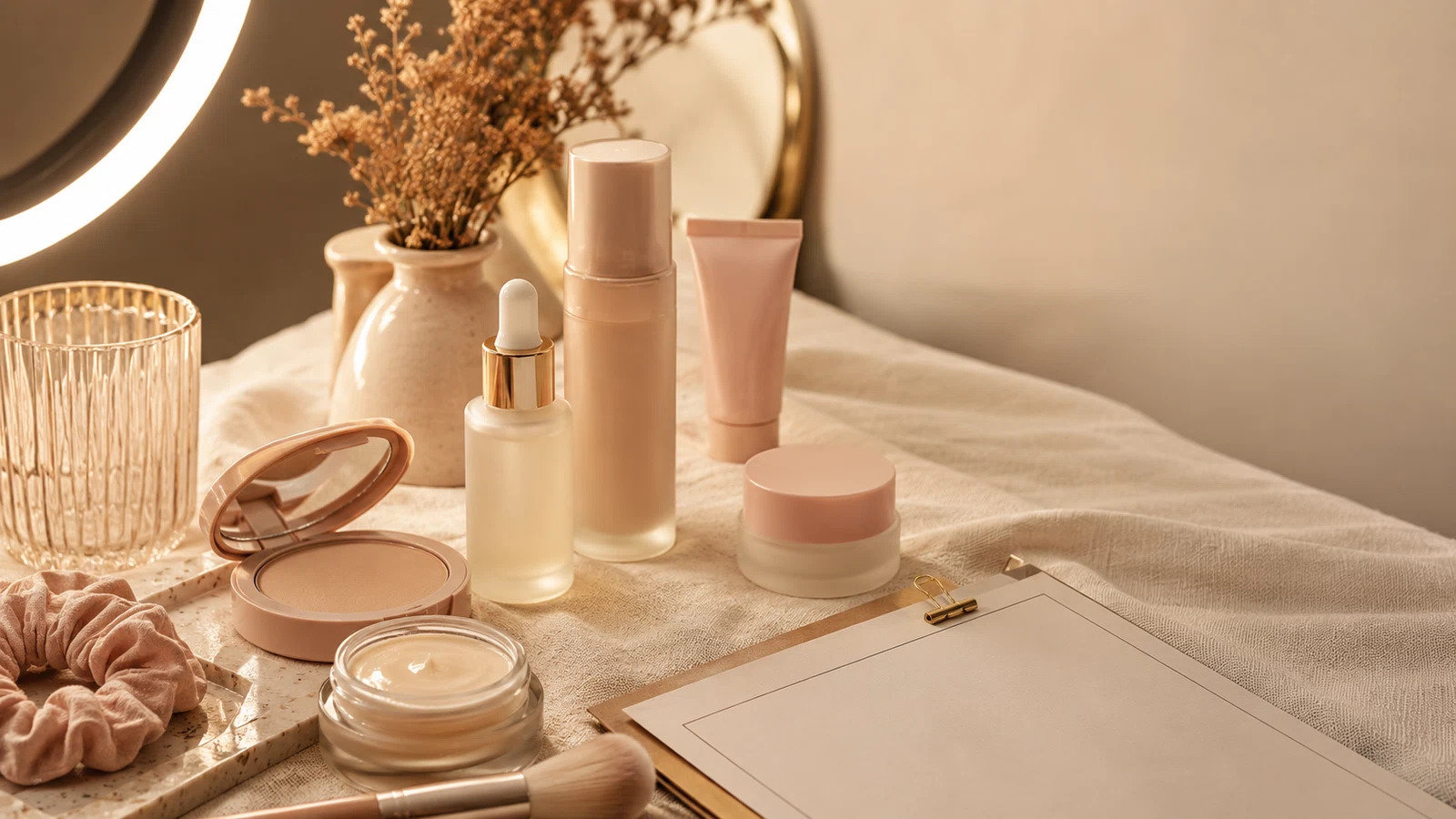 Makeup Content Ideas for Tutorials, Looks and Product Stories — creator planning visual.